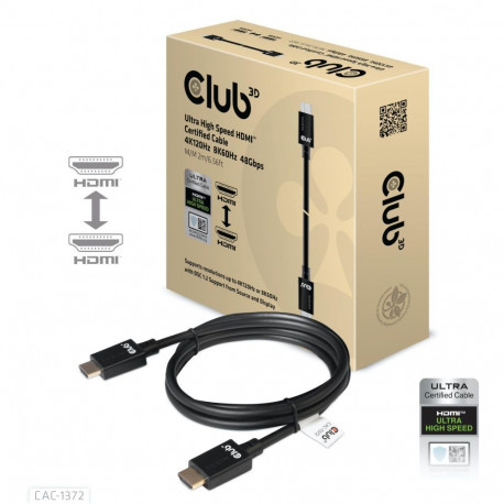 club3d CABLE HDMI TO HDMI 2M/M/M CAC-1372