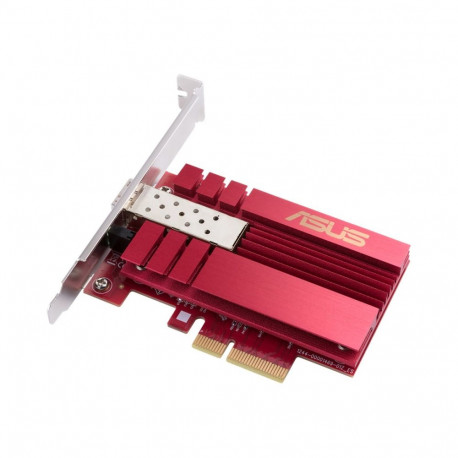 Asus XG-C100F 10G PCIe Network Adapter; SFP+ port for Optical Fiber Transmission and DAC cable 10/10