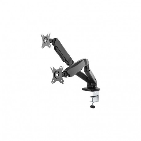 Raidsonic ICY BOX IB-MS304-T, Monitor stand with desk mounted base, for two screens, size up to 27''
