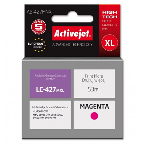 Ink Cartridge - Activejet AB-427MNX Magenta 53 ml Supreme