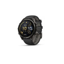 Garmin fenix 9 Pro nutikell, inReach, 47 mm, süsinikhall DLC-titaan, must/kivihall silikoonrihm