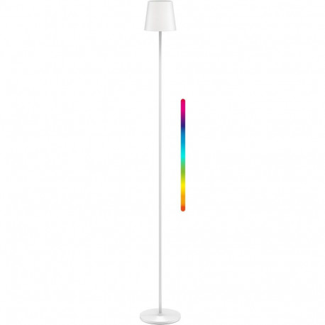 Goobay Wireless LED Floor Lamp, Size XL, 122 cm, RGBW, white