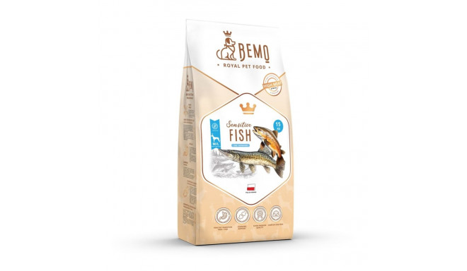 BEMO Sensitive Fish Medium/Large Mono - dry dog food - 15kg