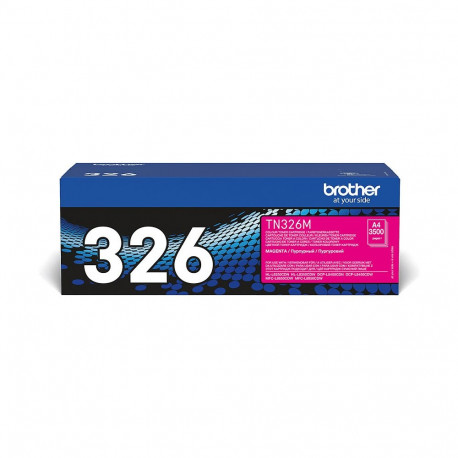 "Brother Toner TN-326M Magenta bis zu 3.500 Seiten nach ISO 19798"