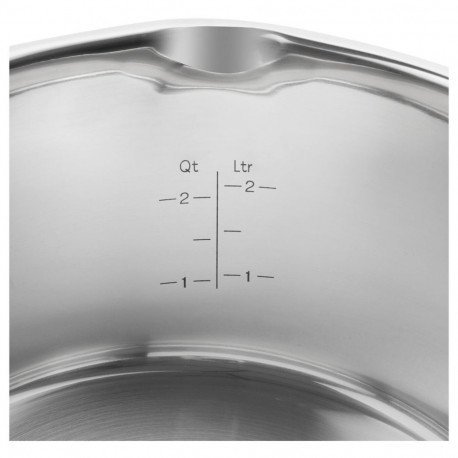 ZWILLING potikomplekt SIMPLIFY 66870-004-0 roostevabast terasest 4tk, hõbedane-must
