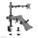 Neomounts monitorihoidik sülearvutihoidikuga FPMA-D550NOTEBOOK 10-32"