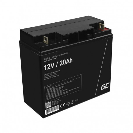 Green Cell AGM10 industrial rechargeable battery Sealed Lead Acid (VRLA) 20000 mAh 12 V