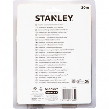 Stanley Schlagschnur-Set Power- Winnder 30m
