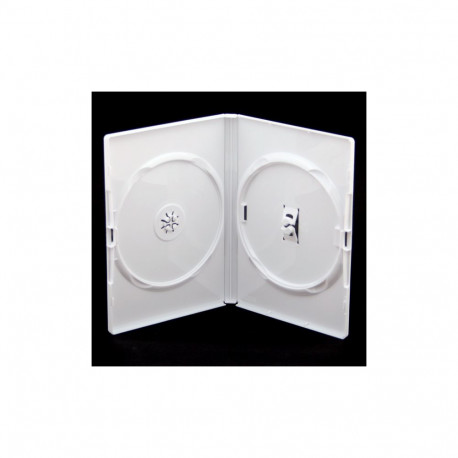 OMEGA PUDEŁKO DVD 14MM 2 WHITE GLOSSY SIDE-BY-SIDE [41377]