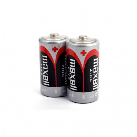 MAXELL BATTERY MANGANESE/ZINC R14 PACK*2 774404.00.EU