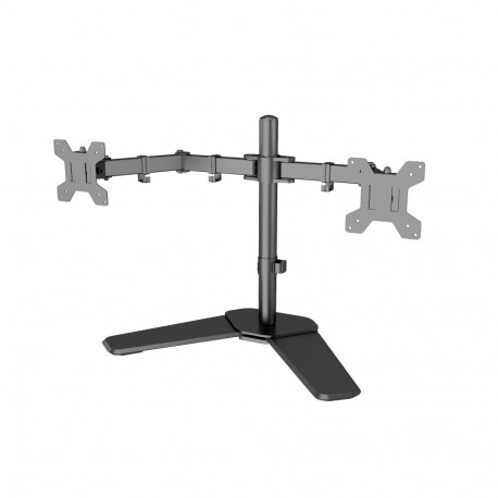 OMEGA MONITOR DESK MOUNT DOUBLE MAX VESA 75x75 100x100 13"-27" 180DEGREE ROTATE TILT [45064]