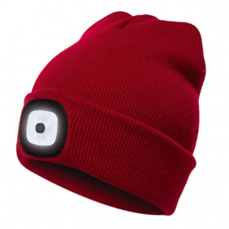 PLATINET BEANIE LED 48 LM CUP RED [45669]