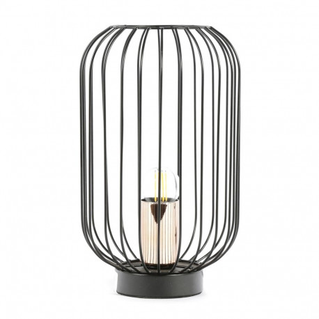 PLATINET DESK LAMP 25W E27 METAL + PLASTIC BLACK FINISH