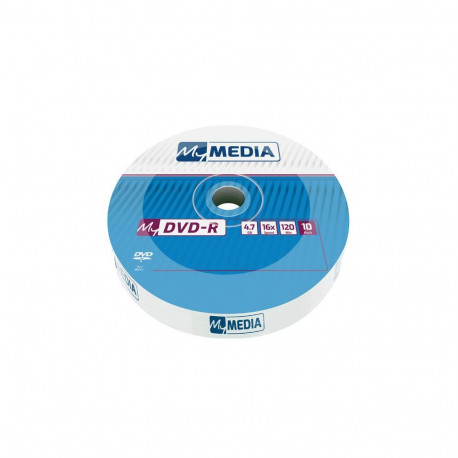 MyMEDIA by Verbatim DVD-R 4,7GB 16X 10PK Wrap 69205