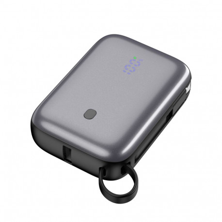 PLATINET POWER BANK 10000 mAh 20W PD WITH CABLE [46011]