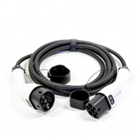 PLATINET EV CHARGING CABLE TYPE 2 1P 32A 7,4KW 5M BLACK/WHITE [46296]