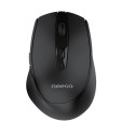 OMEGA MOUSE WIRELESS AND BLUETOOTH 800-2400DPI 6D SILENT RECHARGEABLE TYPE-C BLACK [46038]