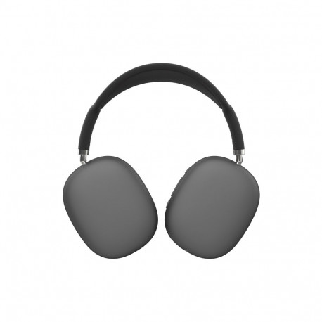 PLATINET WIRELESS HEADPHONES WITH MIC BLUETOOTH SLIM STYLE GREY [46101]