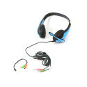 FREESTYLE HI-FI STEREO HEADSET + MIC + ADAPTER 2-1 FH4008 BLUE [42676]