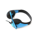 FREESTYLE HI-FI STEREO HEADSET + MIC + ADAPTER 2-1 FH4008 BLUE [42676]