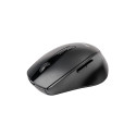 OMEGA MOUSE WIRELESS AND BLUETOOTH 800-2400DPI 6D SILENT RECHARGEABLE TYPE-C BLACK [46038]