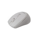 OMEGA MOUSE WIRELESS SILENT RECHARGEABLE TYPE C WHITE [46036]
