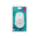 OMEGA MOUSE WIRELESS SILENT RECHARGEABLE TYPE C WHITE [46036]