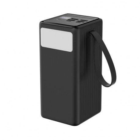 PLATINET POWER BANK 60000 mAh 65W PD FLASHLIGHT USB-C 1M CABLE [46260]