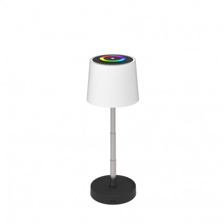 PLATINET TABLE LAMP LED RGB ADJUSTABLE 2W 160LM BATTERY BLACK [46171]