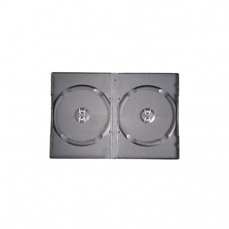 OMEGA DVD BOX 14MM DOUBLE SIDE-BY-SIDE BLACK