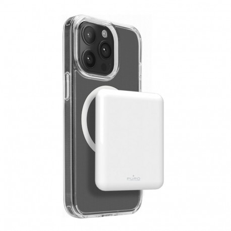 Puro Elektrik Puro Power Mag 5000mAh Powerbank with MagSafe USB-C - White