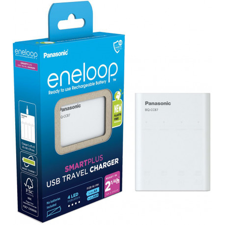 Panasonic eneloop laadija BQ-CC87USB (avatud pakend)