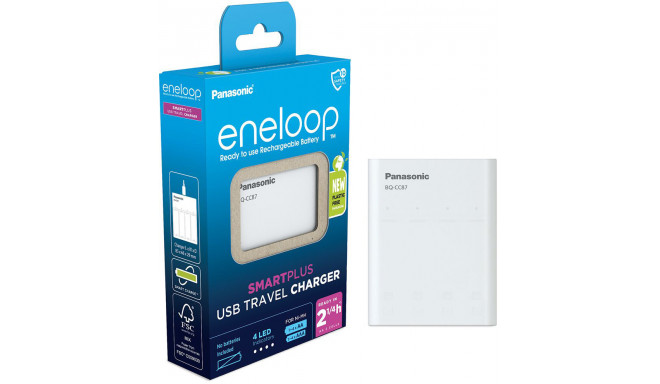 Panasonic eneloop laadija BQ-CC87USB (avatud pakend)