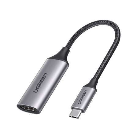 Display Adapter - UGREEN 70444 USB-C To HDMI 4K 60Hz Aluminium, Black