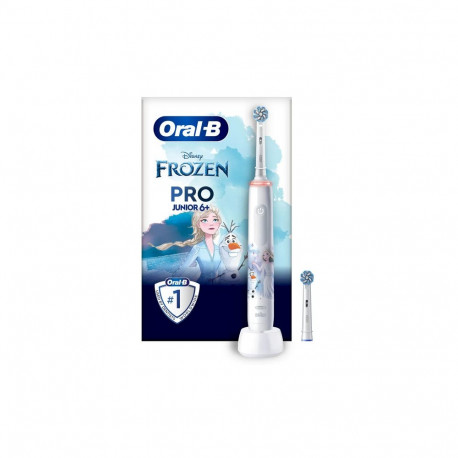 Oral-B PRO Junior Frozen Electric Toothbrush For Kids White