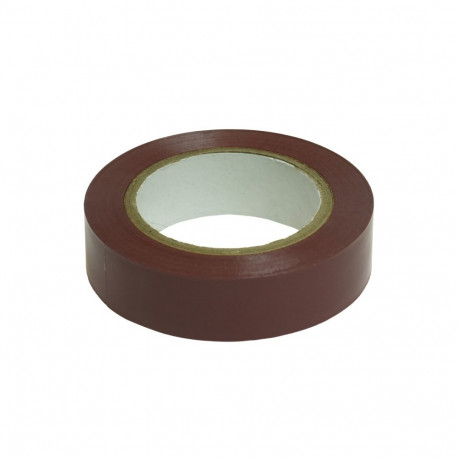 Taśma izolacyjna brązowa pvc 15mm/10m