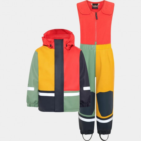 Vihmariiete komplekt Didriksons Boardman SE Kids Set 12 paprika - 100