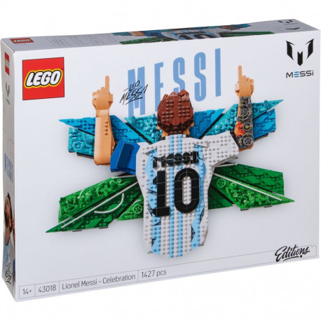 LEGO Editions Football 43018 Lionel Messi — cieszynka