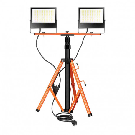 NIVALIS LED prožektorite komplekt 2x100W statiivi ja juhtmega