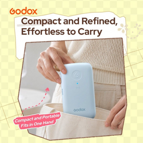 Portable Photo Printer - Godox P100 300 dpi 5 × 7.6 cm
