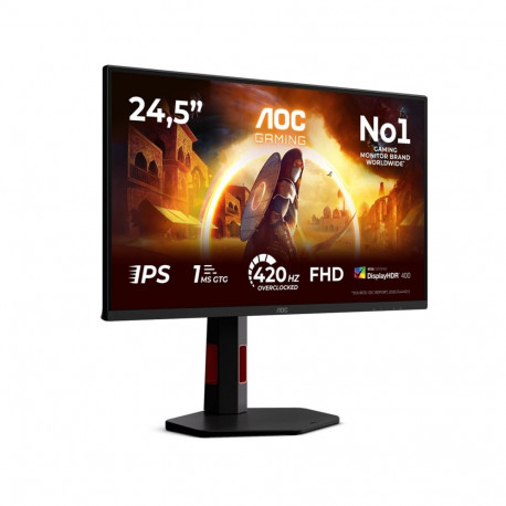 Monitor - AOC G4 25G4KUR 24.5" 420 Hz Black, Red