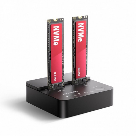 ADSA-M2C22L USBC 2xNVMe M.2 20Gbps dock station