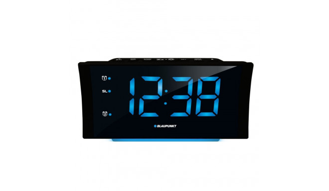 Blaupunkt digitaalne äratuskell CR80USB, must