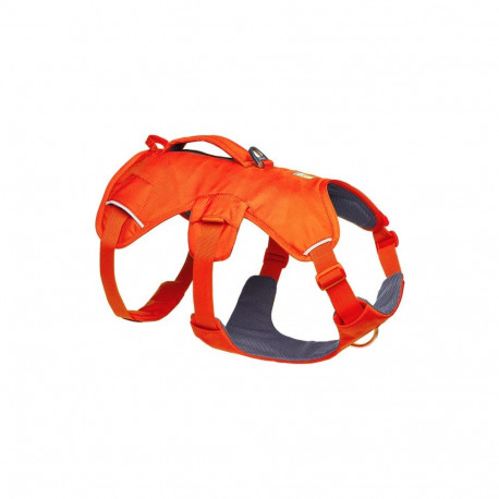 Ruffwear Web Master M Orange Aluminium, Mesh, Nylon, Polyester Dog