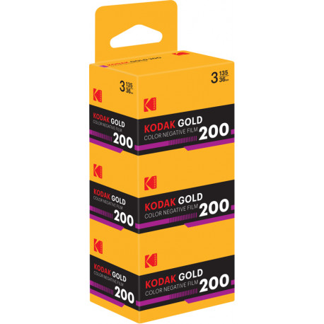 Kodak Eastman film Gold 200/36x3