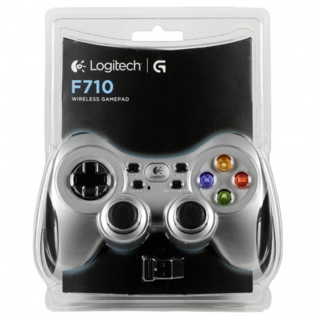 F710 Wireless Gamepad (silber/schwarz)