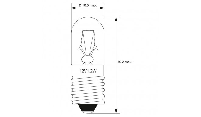 Goobay torulamp, 1.2 W (100 tk)