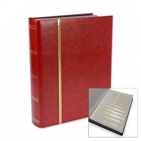 SAFE Margialbum 64 lk hele leht 2-tulpa - punane