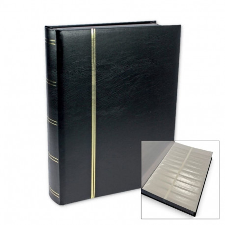 SAFE Margialbum 64 lk hele leht 2-tulpa - must
