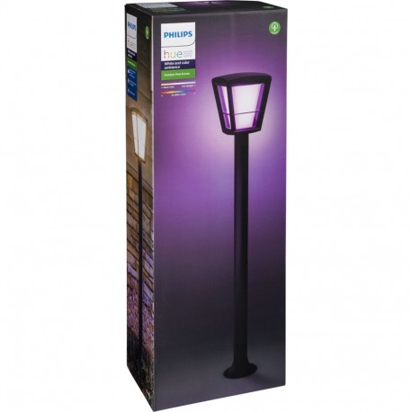 Philips Hue Econic välisvalgusti, must, kõrge, 100 cm, 1150 lm